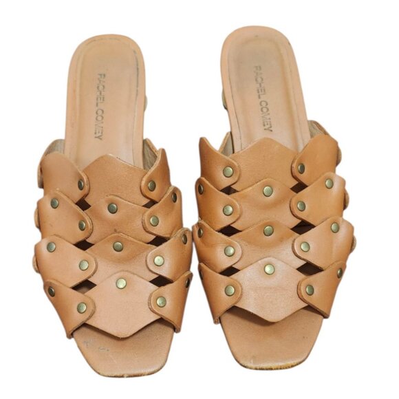 Rachel Comey Brown Leather Mules Size 7 - Picture 4 of 12